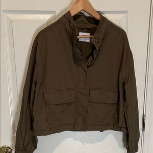 Old Navy Utility Jacket in Olive Green